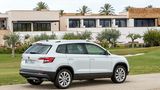 Der Skoda Karoq 2,0 TDI 4x4 mit Siebengang-DSG wiegt 1.591 Kilogramm