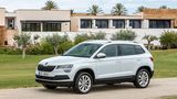 Nach 9,3 Sekunden erreicht der Skoda Karoq 2,0 TDI 4x4 mit Siebengang-DSG 100 km/h