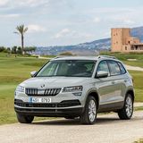Auch der Karoq trägt das typische Skoda-Gesicht