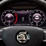 Auch beim Skoda Karoq gibt es jetzt animierte Rundinstrumente