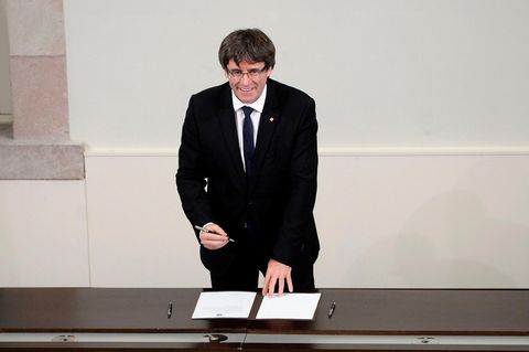 Katalonien Carles Puidgemont