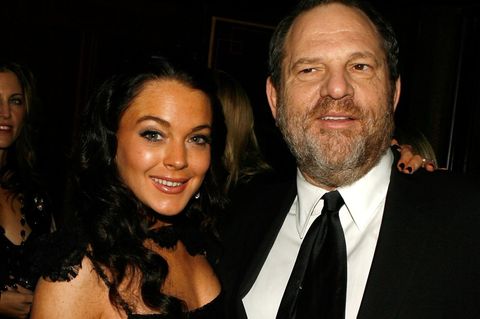 Lindsay Lohan und Harvey Weinstein