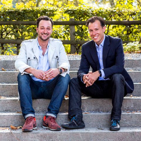 Wydr-Gründer Matthias Dörner (li.) und Timo Hahn