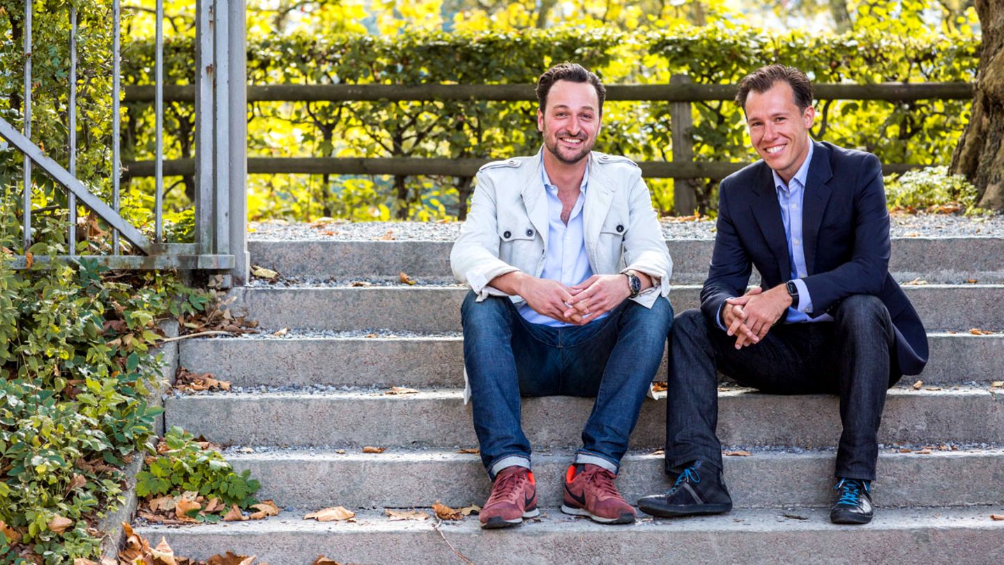Wydr-Gründer Matthias Dörner (li.) und Timo Hahn