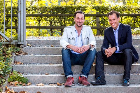 Wydr-Gründer Matthias Dörner (li.) und Timo Hahn