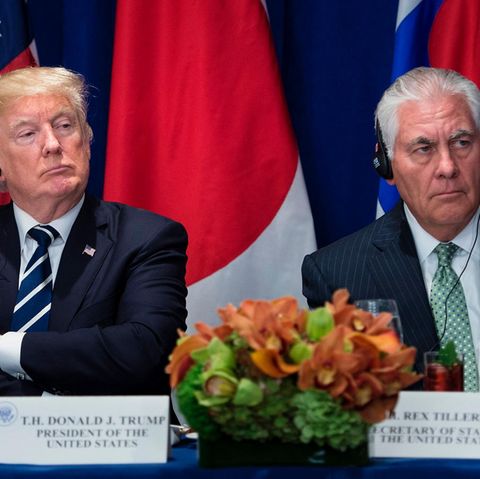 Donald Trump und Rex Tillerson