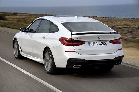 BMW 640i xDrive Gran Turismo - das Heck ist mehr als sechs Zentimeter flacher als beim 5er GT
