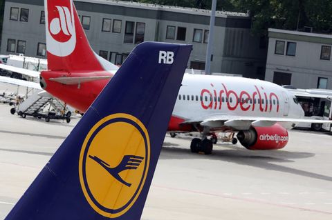 Air Berlin und Lufthansa