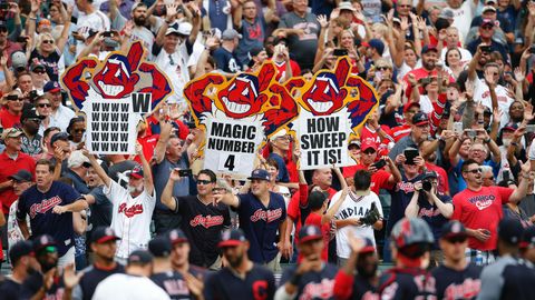 US-Sport: Fans der Cleveland Indians