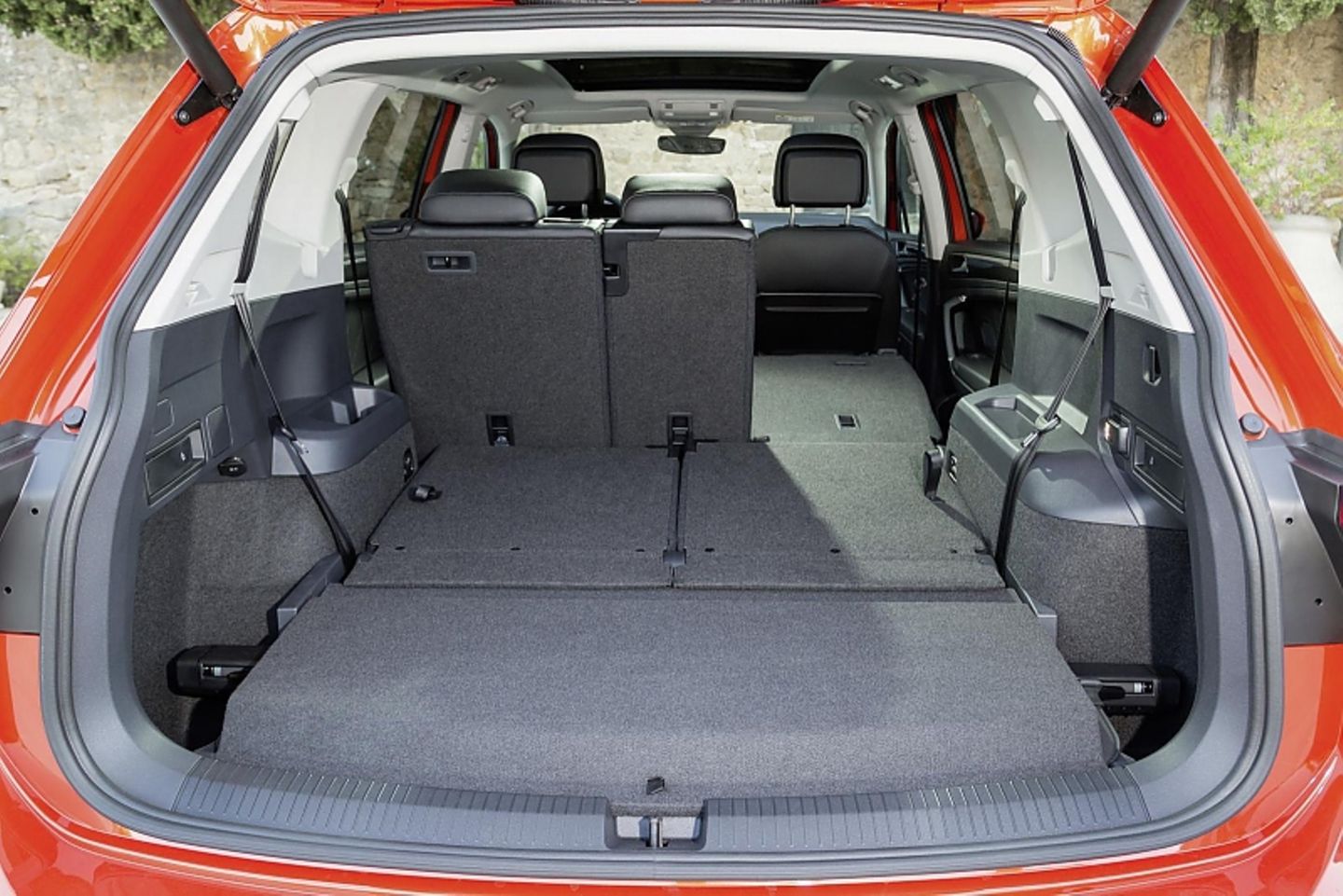 VW Tiguan Allspace: Der Laderaum faßt bis zu 1.775 Liter
