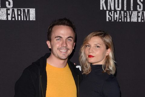 Frankie Muniz mit seiner Freundin Paige Pryce