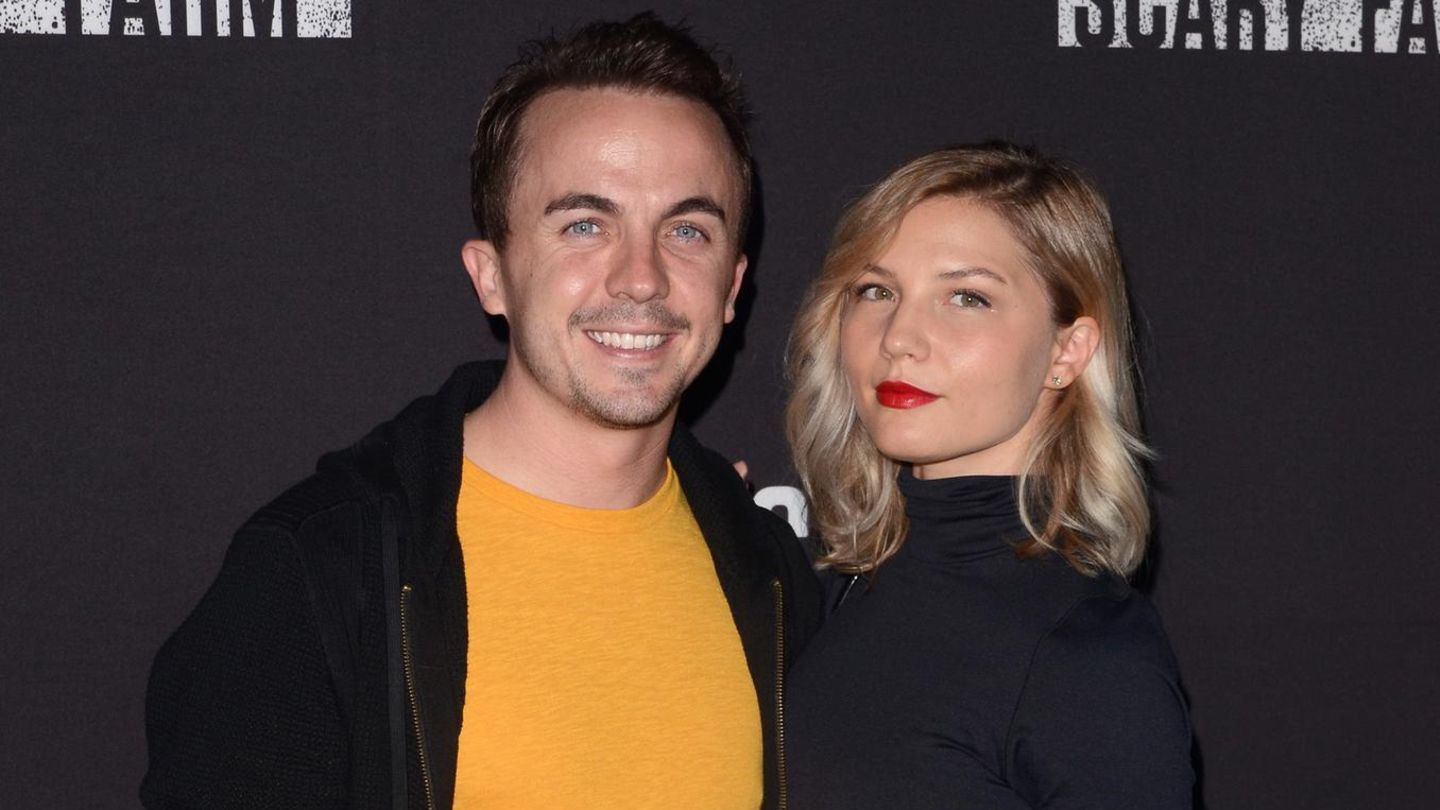Frankie Muniz mit seiner Freundin Paige Pryce