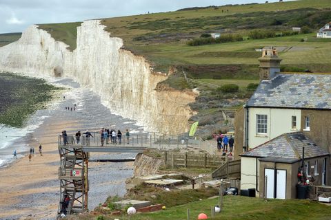 Die "Seven Sisters" Klippen in East Sussex