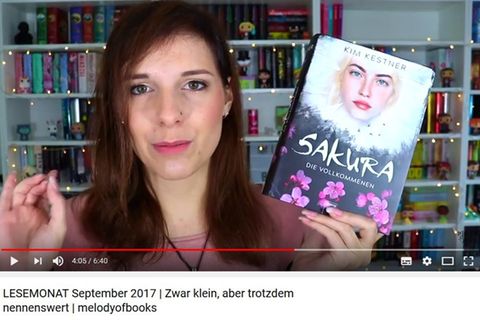 Jessy vom Booktube-Kanal "MelodyOfBooks"