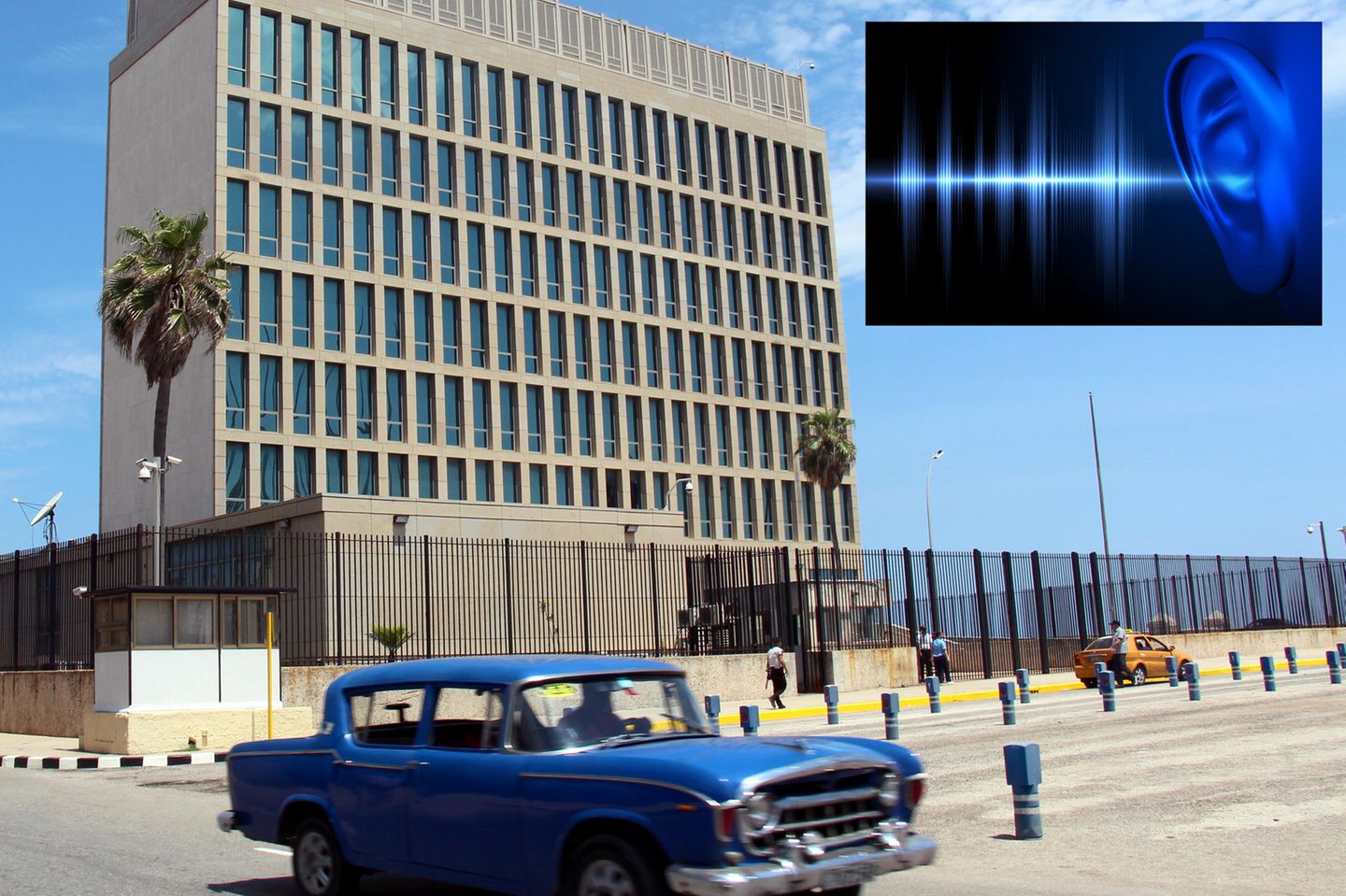 Die US-Botschaft in Havanna