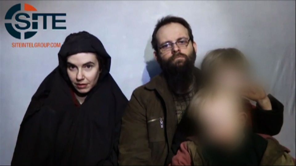 Taliban Familie von Joshua Boyle ist nach fünf Jahren Geiselhaft frei