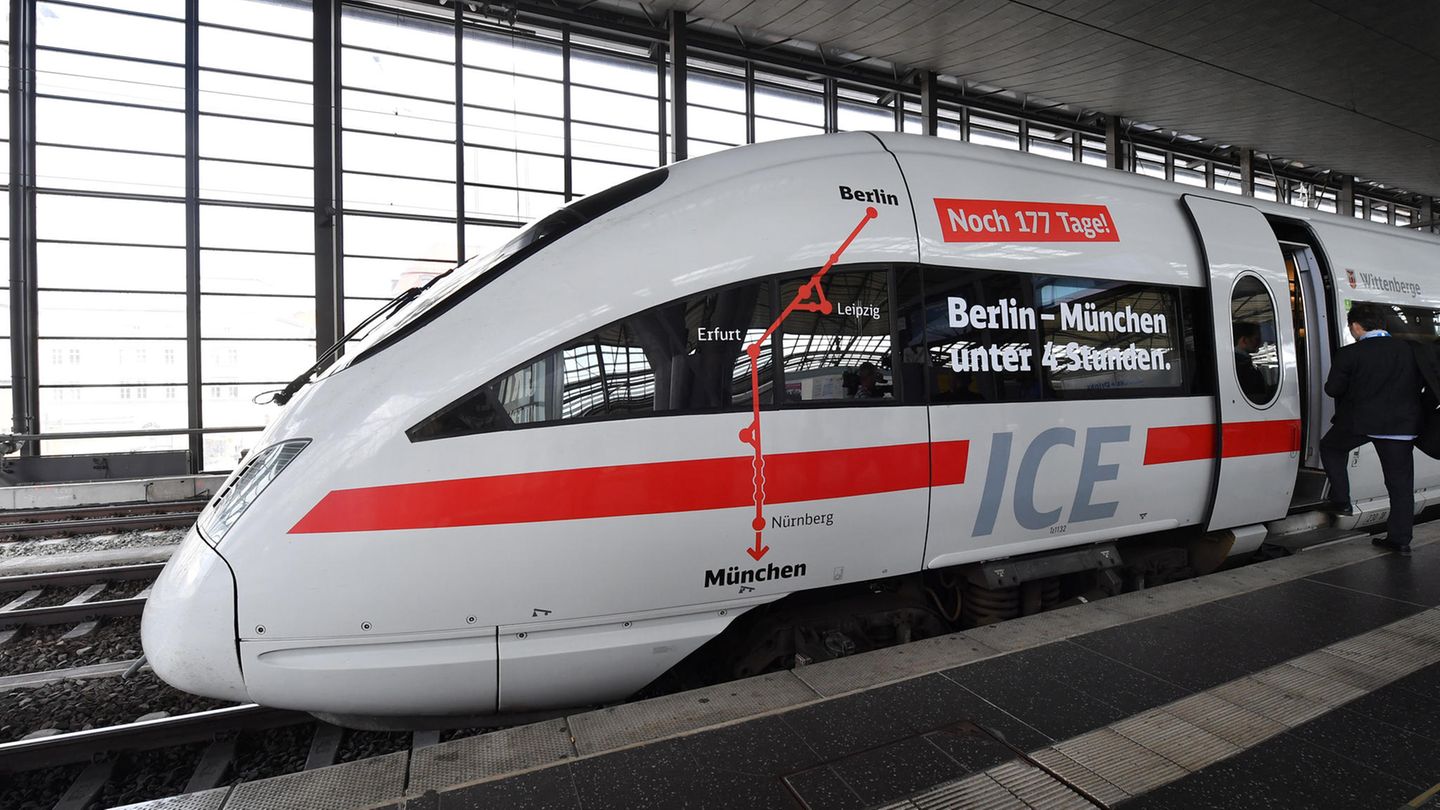 Für eine ICE-Fahrt auf der neuen Schnelltrasse von München nach Berlin sind künftig 150 Euro (Flexpreis) zu zahlen.