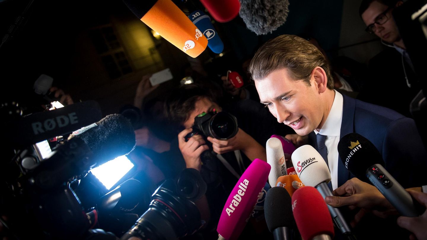 Er wurde zur Zielscheibe des Satiremagazins "Titanic": Sebastian Kurz von der Österreichischen Volkspartei.