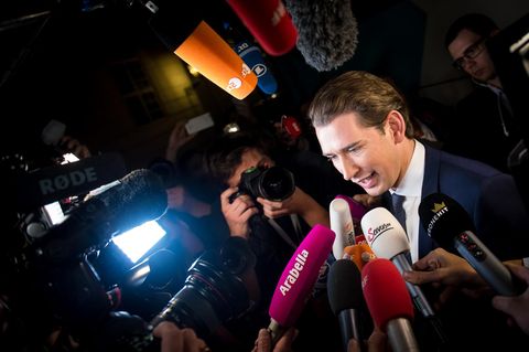 Er wurde zur Zielscheibe des Satiremagazins "Titanic": Sebastian Kurz von der Österreichischen Volkspartei.