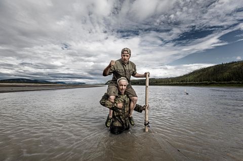 Till Lindemann und Joey Kelly im Yukon