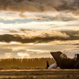"Ich habe alles in mich aufgesogen und dann abends nach dem Anlegen aufgeschrieben. Der Song 'Yukon', der auf dem Lindemann-Album erschienen ist, entstand dort."