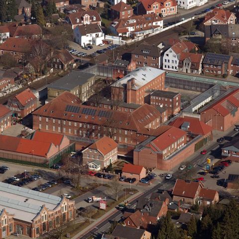 Der Straftäter saß in der Justizvollzugsanstalt Lingen ein, ehe er in Delmenhorst eine Justizmitarbeiterin vergewaltigte -Archiv