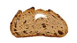 "Ravensberger Kruste" von der Bäckerei Backsüchtig, Bielefeld    Laib, 750 Gramm, Preis je Kilo: 5,60 Euro  Die beiden Franzosen freuen sich: schöne Farbe, viel Luftigkeit, ein guter Biss. Die Köche sehen sofort, dass der Sauerteig hinreichend Zeit hatte. Das Brot sei bei richtiger Temperatur goldgebacken, nicht verbrannt. Es sei elastisch, nicht klebrig, das milde Aroma angenehm. Die Unterseite zeigt, dass es im richtigen Ofen gebacken wurde. "Gutes Handwerk", befindet Moissonnier. Bewertung: 4 Punkte