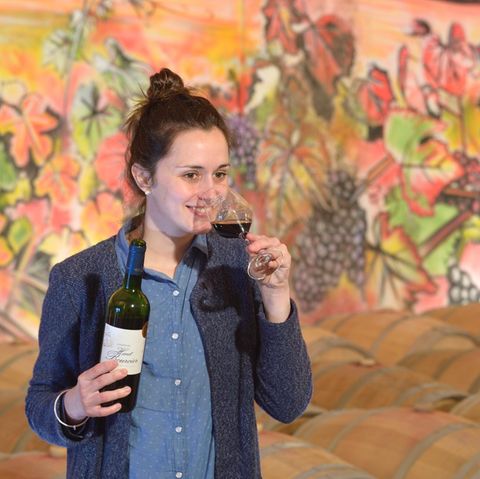 "Ich arbeite in einer Macho-Welt", sagt Winzerin Caroline Bourcier