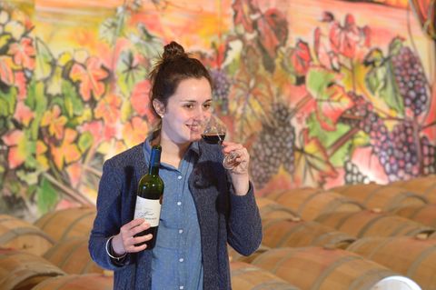 "Ich arbeite in einer Macho-Welt", sagt Winzerin Caroline Bourcier
