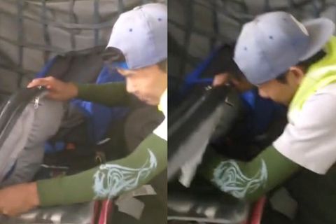 Dieb im Flugzeug: Gepäckabfertiger räumt Koffer im Frachtraum aus - doch er wird gefilmt