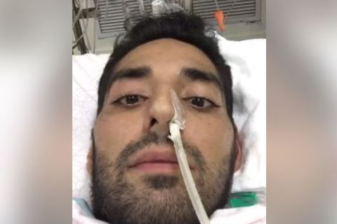 Videobotschaft vom Krankenbett aus: "Es tut mir leid, dass ich nicht so gut reden kann" - Student bedankt sich für Rekordspende