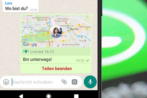 Whatsapp zeigt neue Live-Funktion