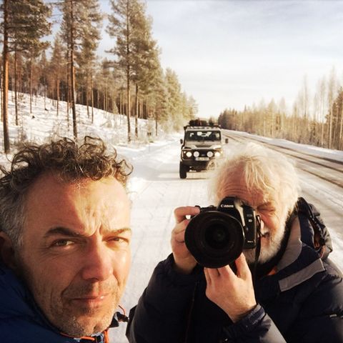 Vater und Sohn in Finnland: Die Fahrt ihres Lebens