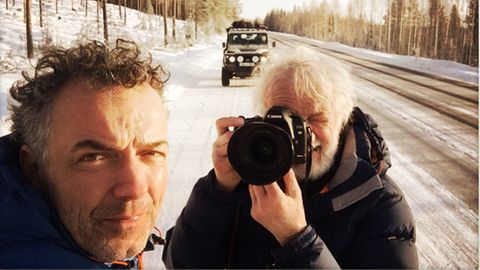 Vater und Sohn in Finnland: Die Fahrt ihres Lebens