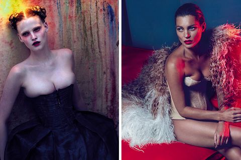 Lara Stone, Kate Moss