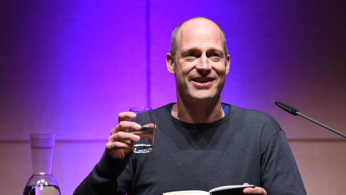 Der Schauspieler Joachim Meyerhoff bei einer Lesung in Köln.