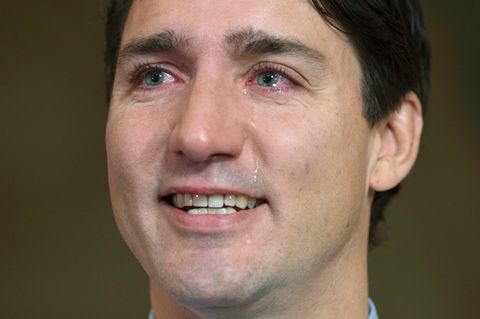 Justin Trudeau weint um Gord Downie