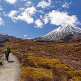 Langsam aufwärts: Der 1978 Meter hohe Mount Tongariro