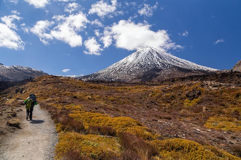 Langsam aufwärts: Der 1978 Meter hohe Mount Tongariro