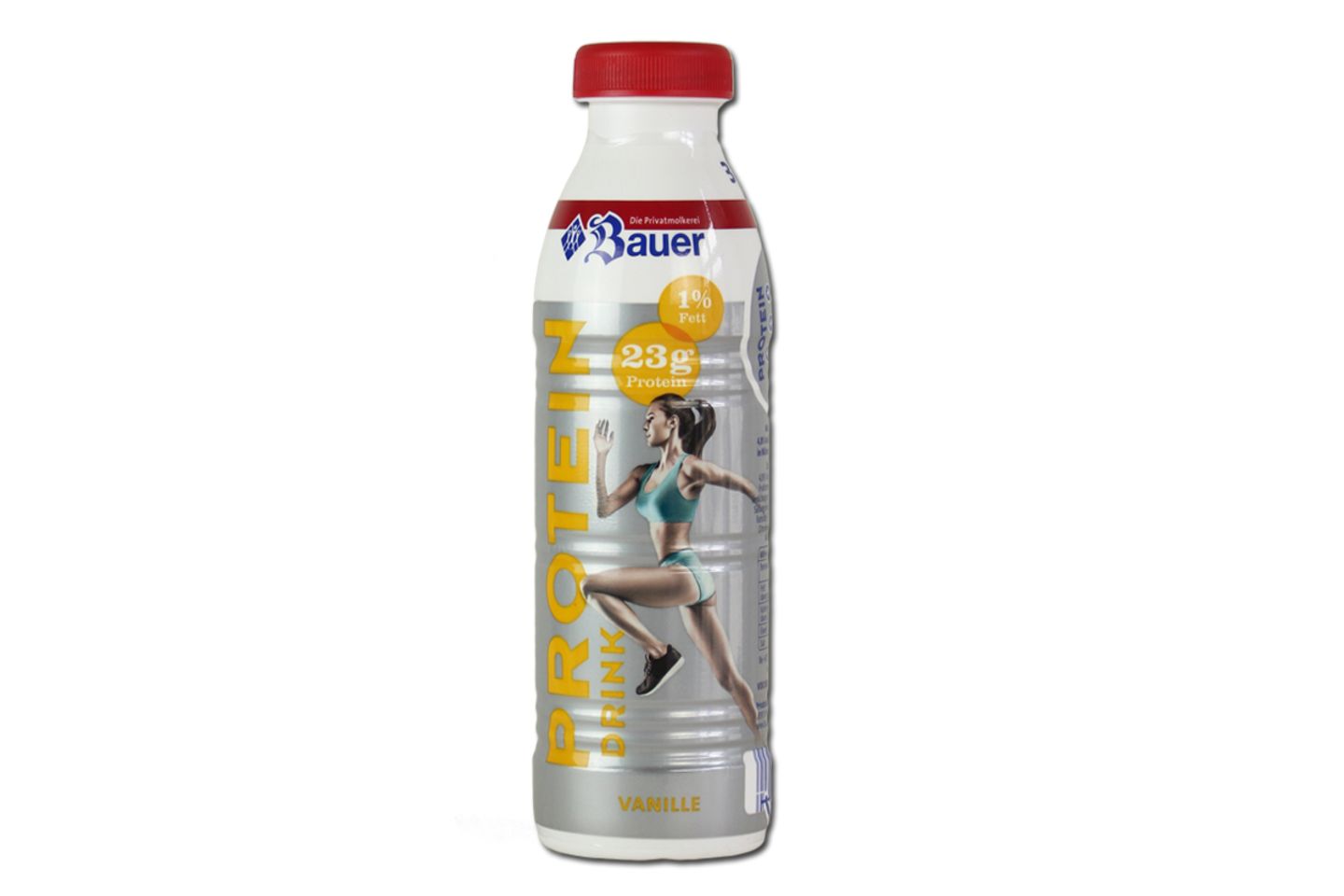Nominiert ist: "Bauer: Protein Drink Vanille"  Die Protein-Milch mit Vanille-Geschmack soll sich an eine "fitnessorientierte und alltagsaktive Zielgruppe" richten. Nach Meinung von Foodwatch zieht Hersteller Bauer den Kunden allerdings "das Geld aus der Tasche". Das Produkt koste etwa 50 Prozent mehr als andere Vanillemilch, und das zugesetzte Protein sei völlig überflüssig. "Selbst wer viermal die Woche joggen geht, braucht laut der Deutschen Gesellschaft für Ernährung (DGE) keinen Protein-Zusatz."