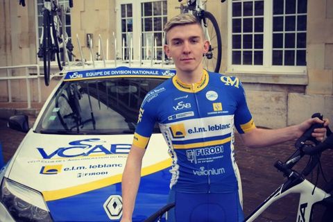 Radsportfahrer Mathieu Riebel