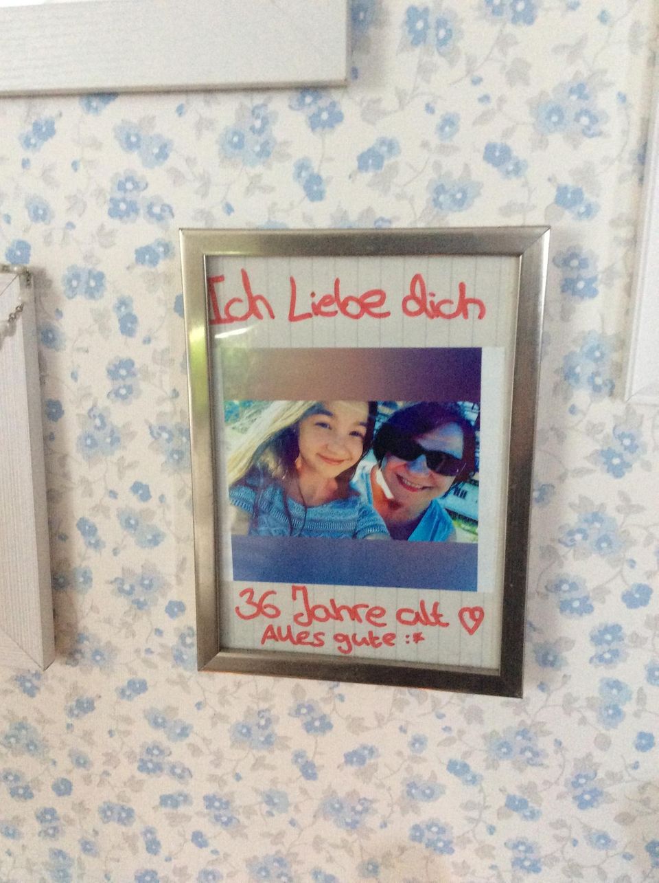 Dieses Foto schenkte Janina ihrer Mutter zum Geburtstag