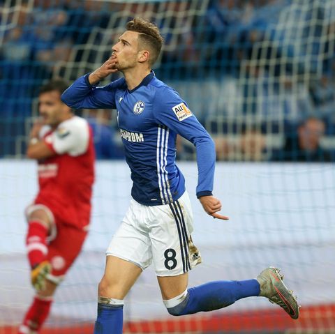 FC Schalke 04: Leon Goretzka jubelt