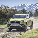 Der Allradantrieb der Mercedes X-Klasse ist zuschaltbar