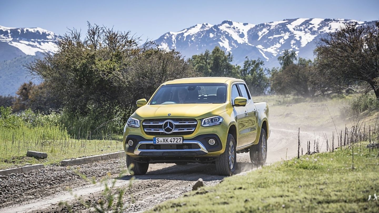 Der Allradantrieb der Mercedes X-Klasse ist zuschaltbar