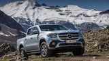 Die Mercedes X-Klasse 250d 4Matic kann eine maximale Zuladung von einer Tonne