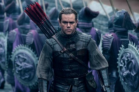 Sollte die Zuschauer in den USA und China zufriedenstellen, scheiterte aber krachend: Matt Damon in "The Great Wall"