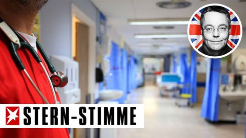 Ein britisches Krankenhaus