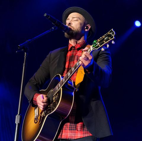 US-Sänger Justin Timberlake während eines Auftritts in Austin, Texas.