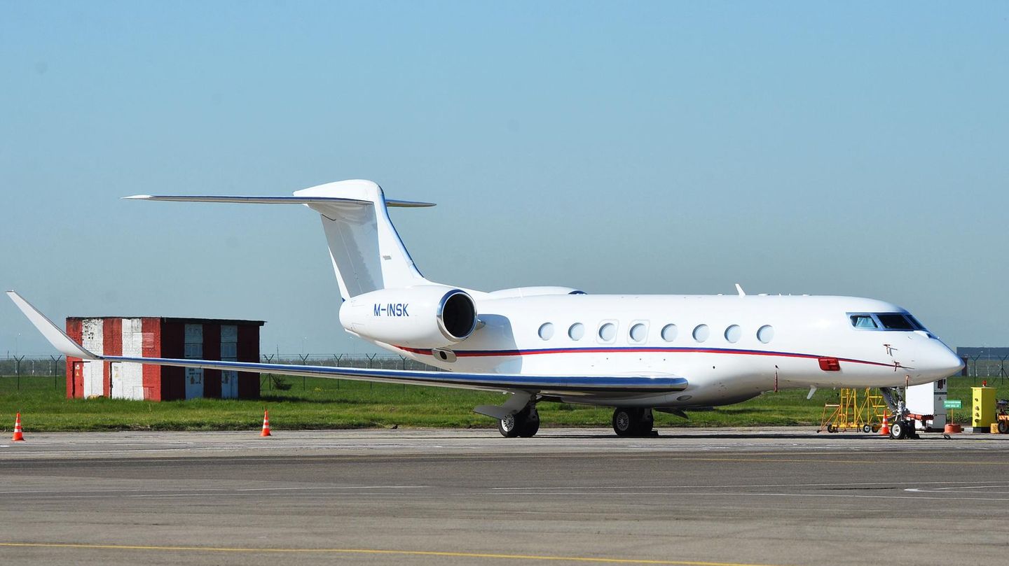 Ein solches Flugzeug vom Typ "Gulfstream G650" stellt eine Firma in Russland für Instagram-Shootings zur Verfügung (Archivbild)